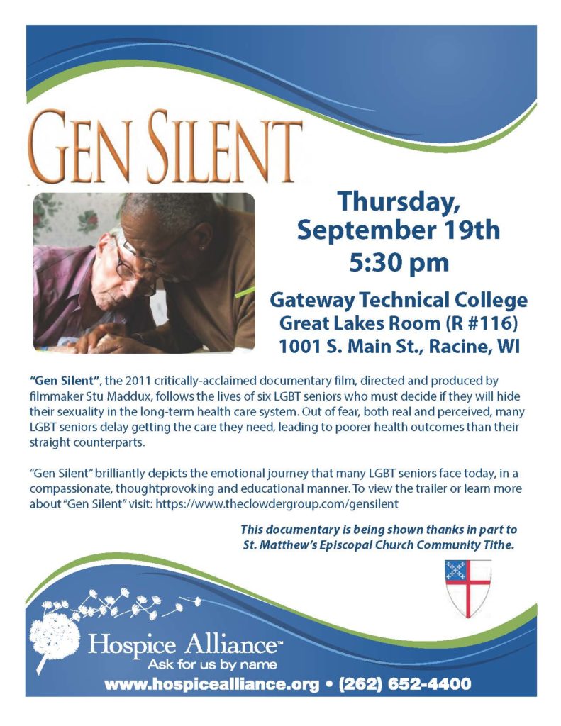 Gen Silent Screening Hospice Alliance
