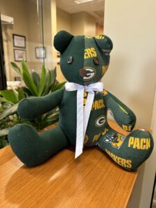 Memory bear keepsakes - Packers