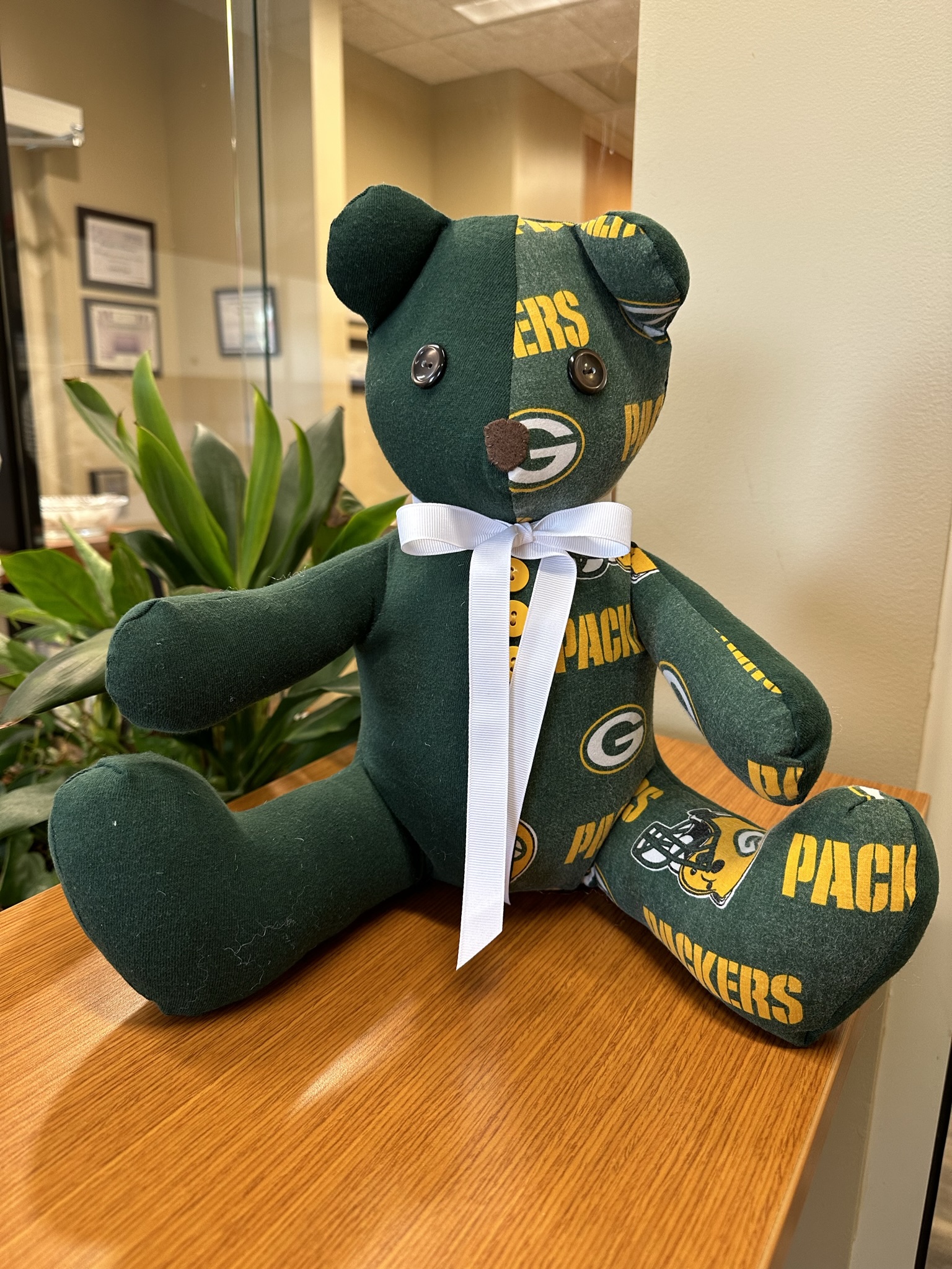 Memory bear keepsakes - Packers